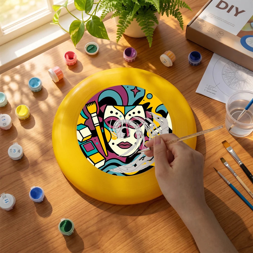 Paint by Numbers - Frisbee | Carnival Mask