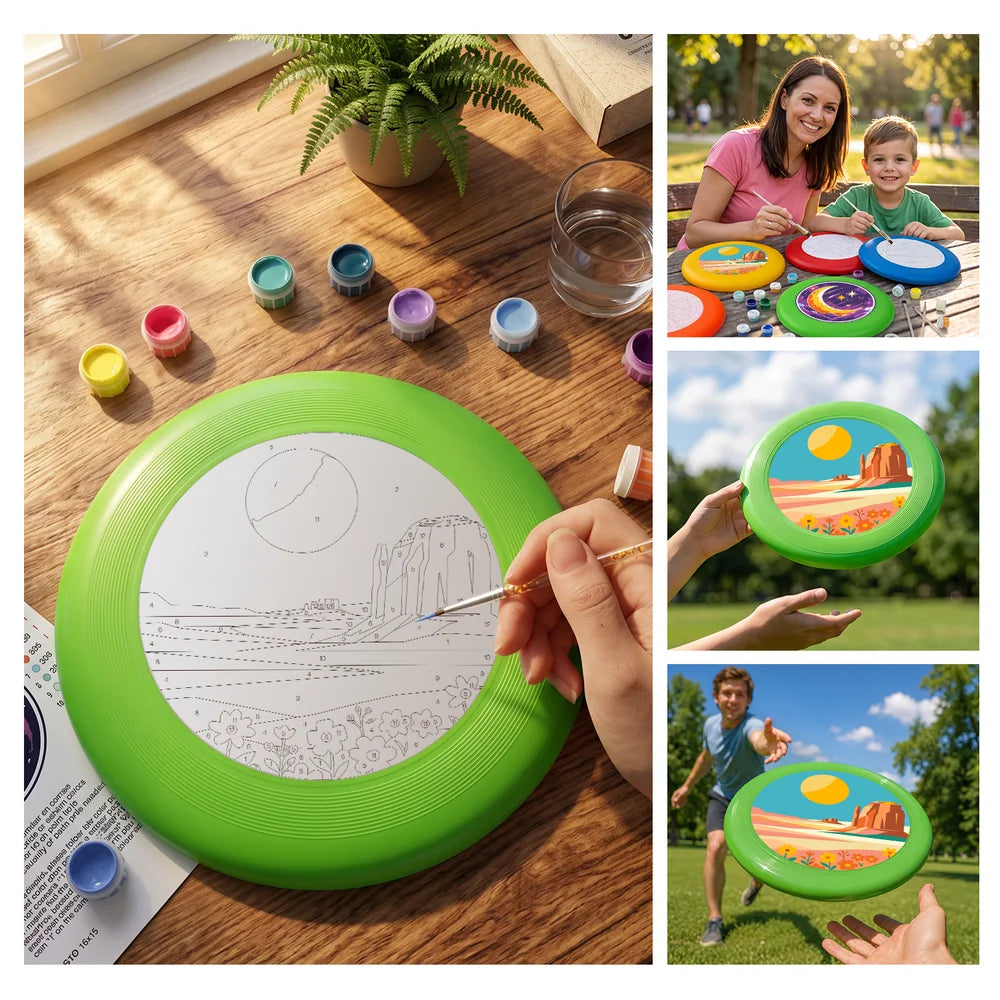 
Paint by Numbers - Frisbee | Desert Mesa