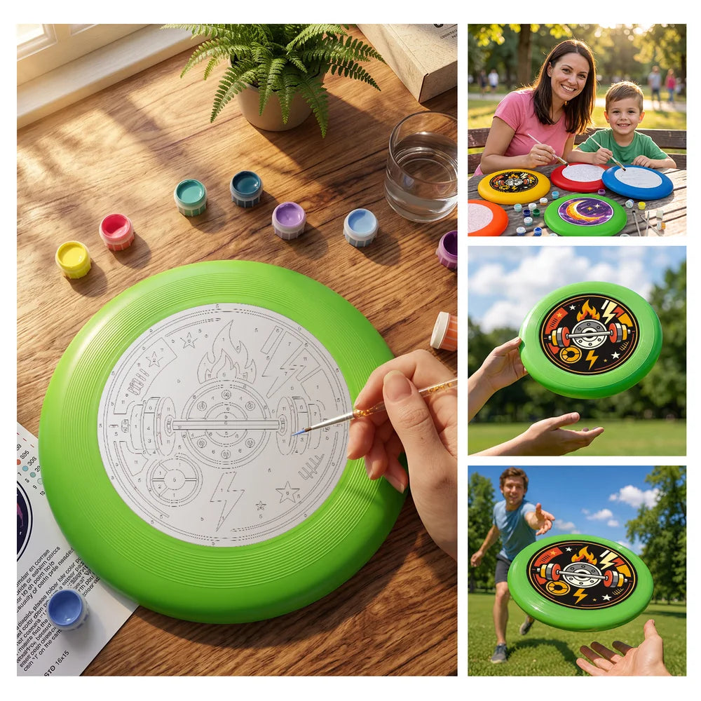 Paint by Numbers - Frisbee | Gym Badge