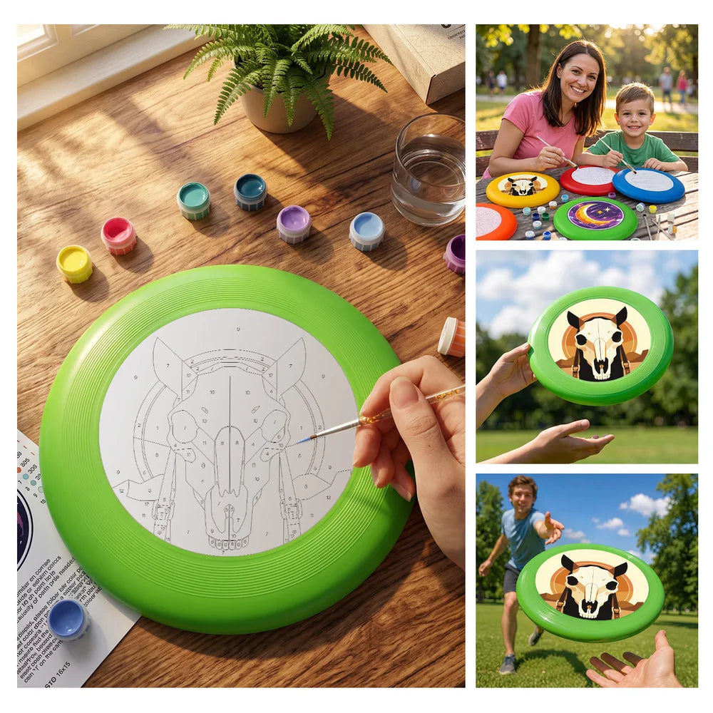 
Paint by Numbers - Frisbee | Horse Skull