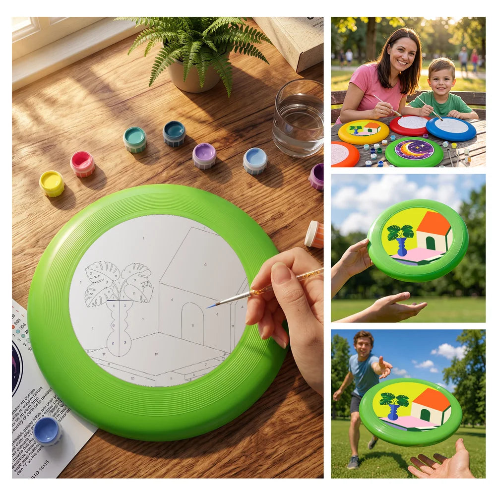 Paint by Numbers - Frisbee | House with a Plant