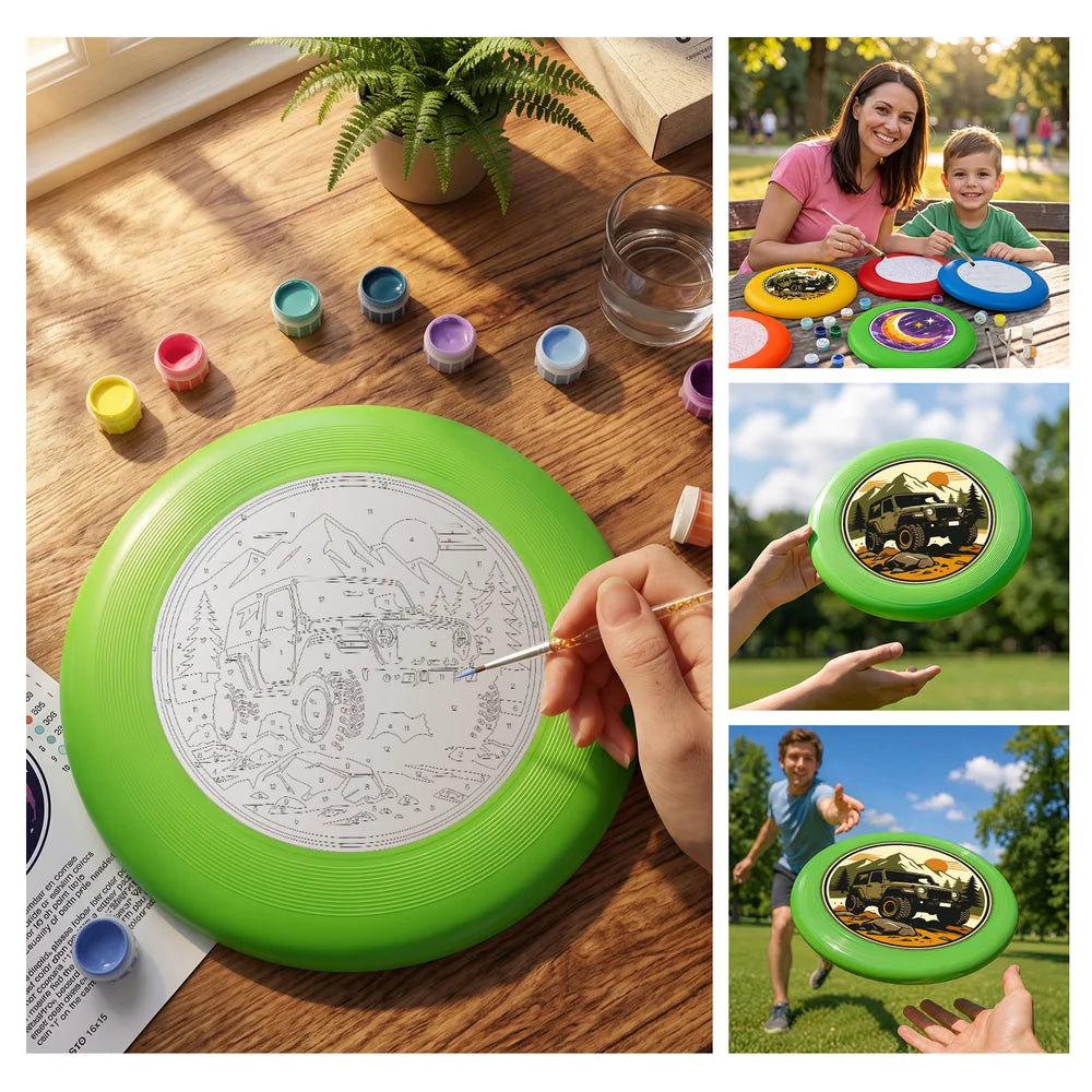 
Paint by Numbers - Frisbee | Off-Road Adventure