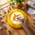 Paint by Numbers - Frisbee | Orange Shark