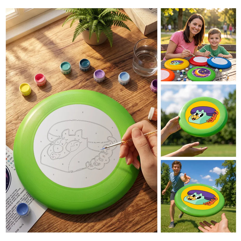 Paint by Numbers - Frisbee | Retro Phone in Green
