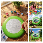 Paint by Numbers - Frisbee | Wave and Surfboard