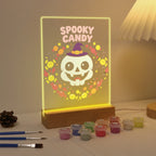 Paint by Numbers - Halloween Light | Spooky Candy Skull
