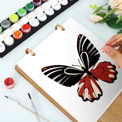 Paint by Numbers - 2026 Desk Calendar - Butterfly Collection