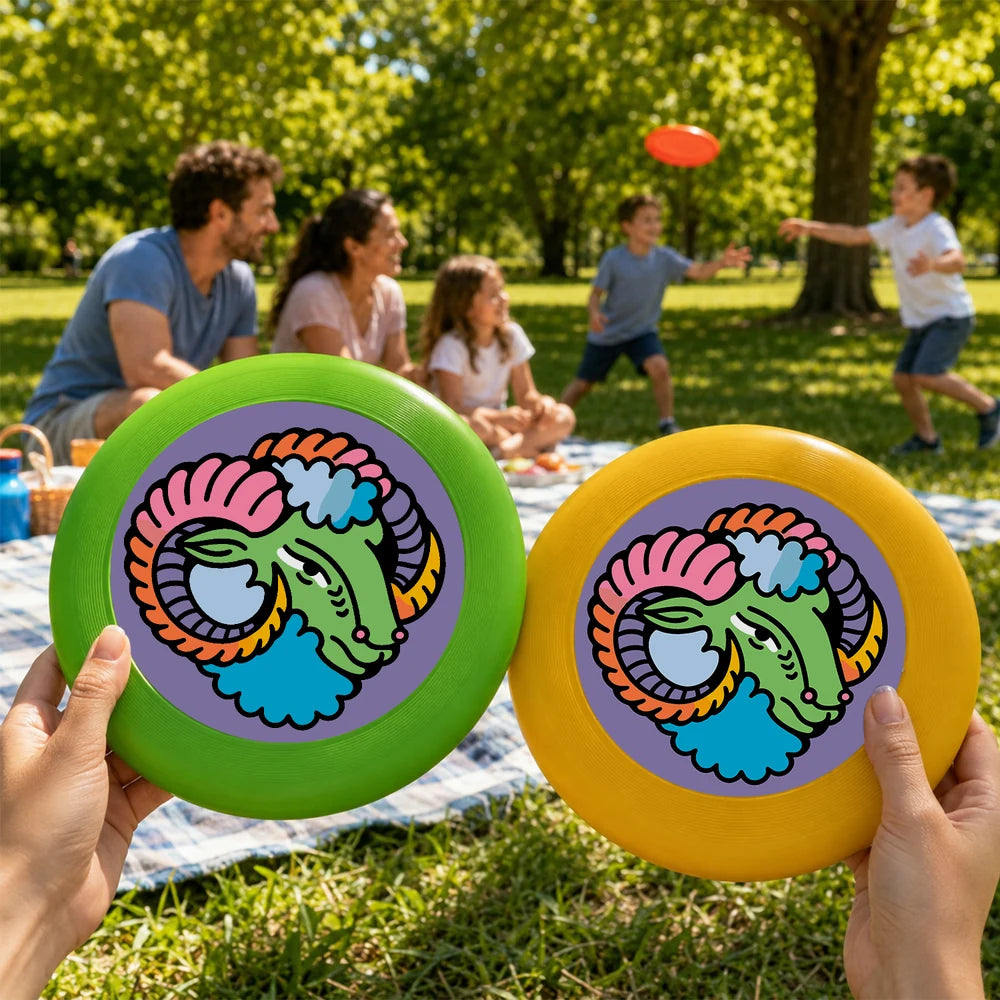 
Paint by Numbers - Frisbee | Aries Ram Sign