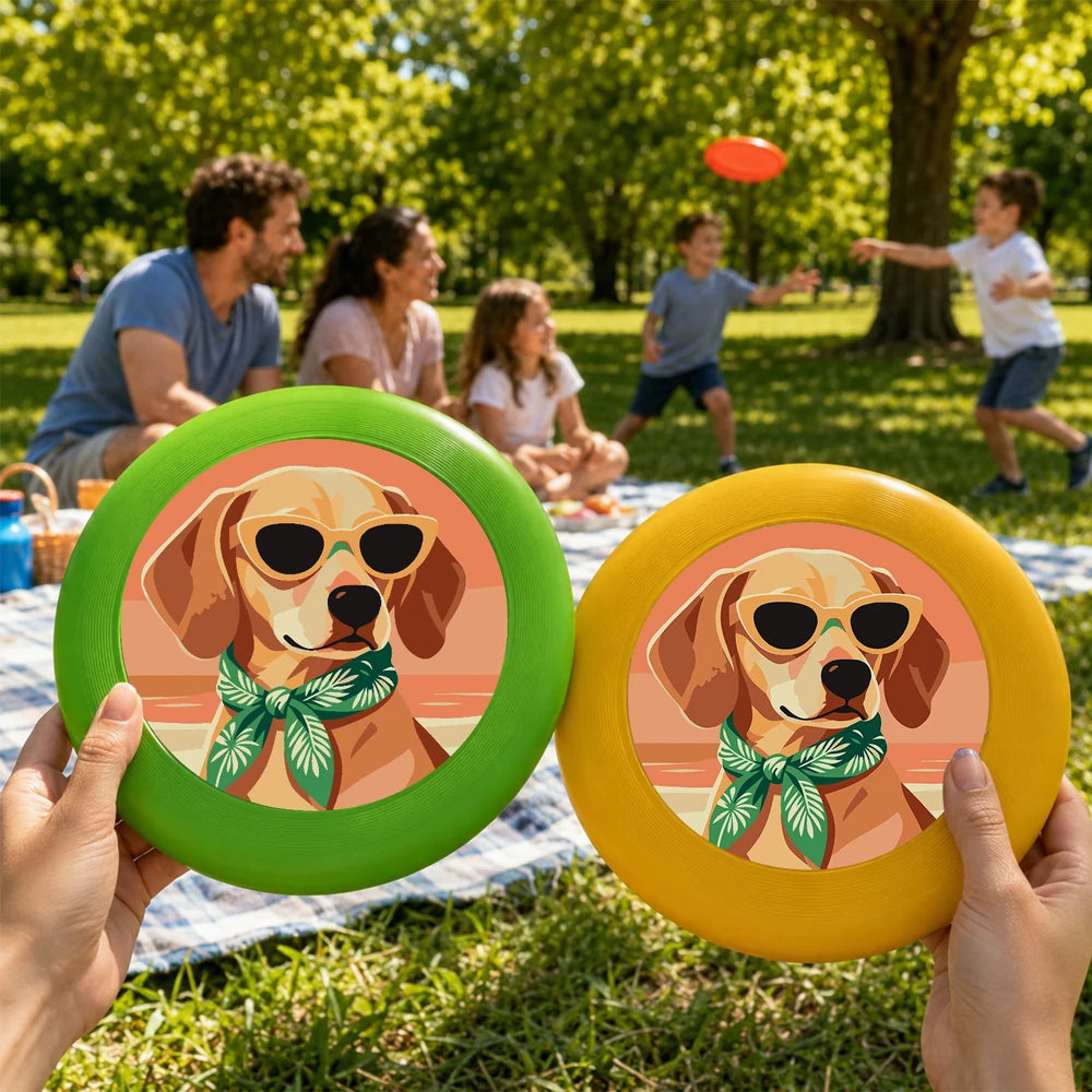 
Paint by Numbers - Frisbee | Beach Dog in Sunglasses
