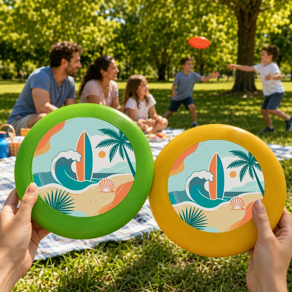
Paint by Numbers - Frisbee | Beach with a Surfboard
