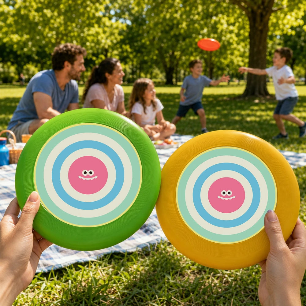 
Paint by Numbers - Frisbee | Bullseye Face in Pink