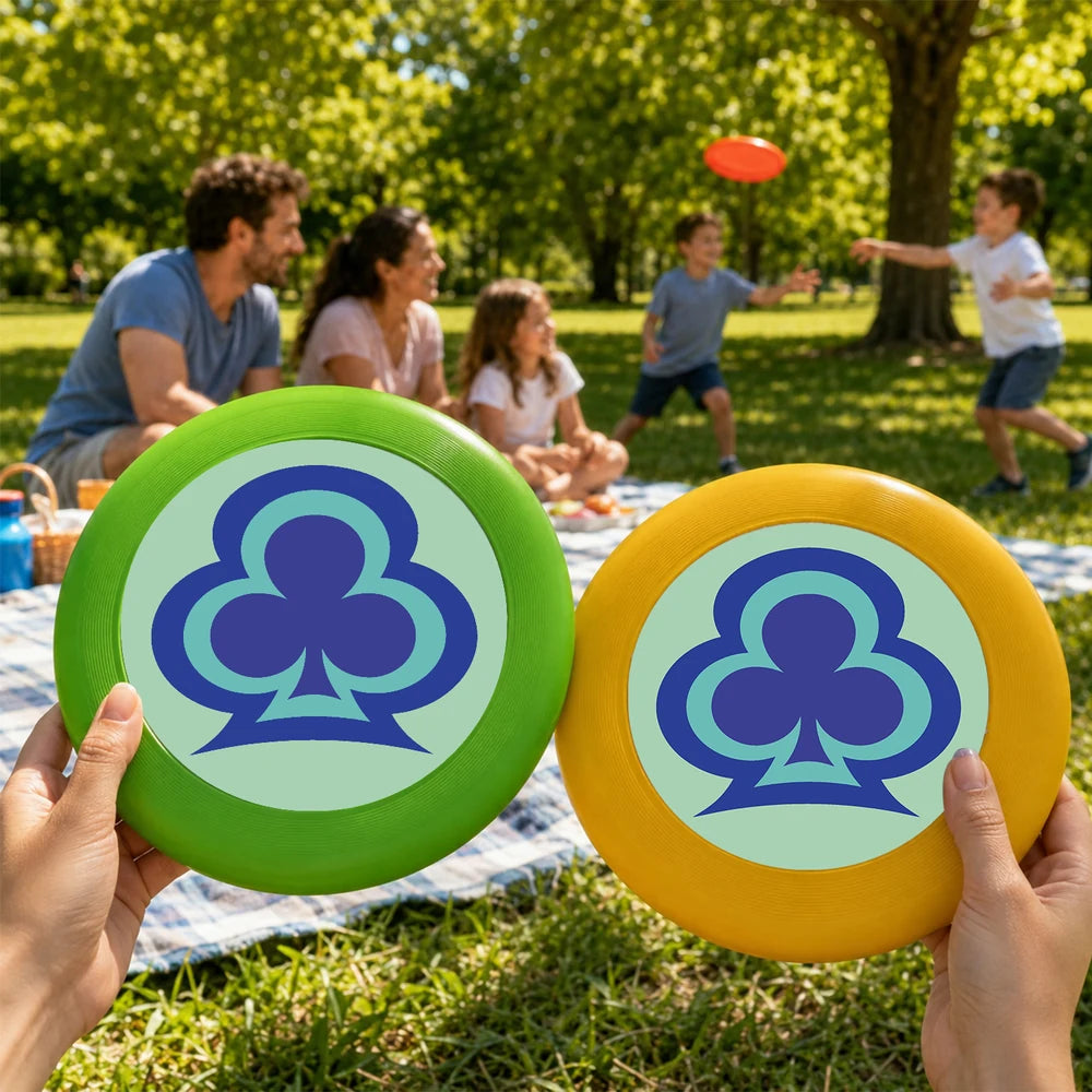 
Paint by Numbers - Frisbee | Clover Symbol