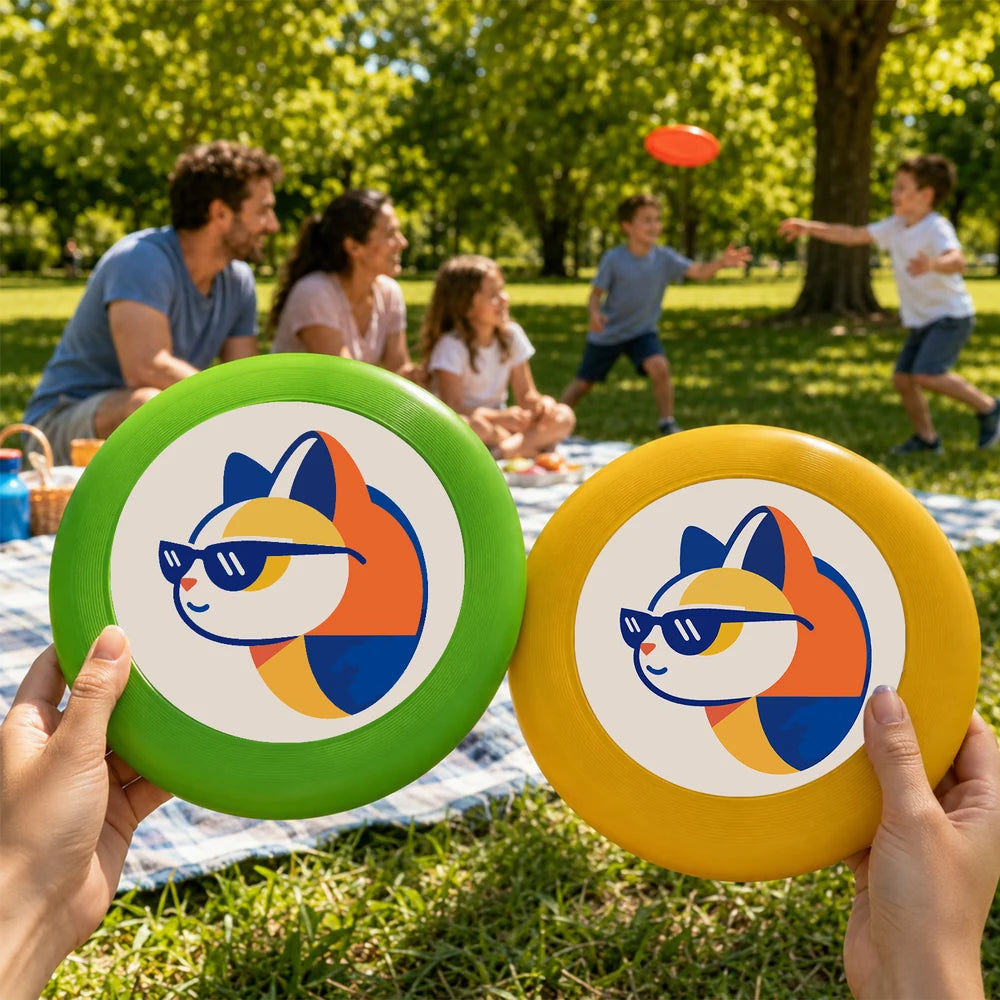 
Paint by Numbers - Frisbee | Cool Geometric Fox