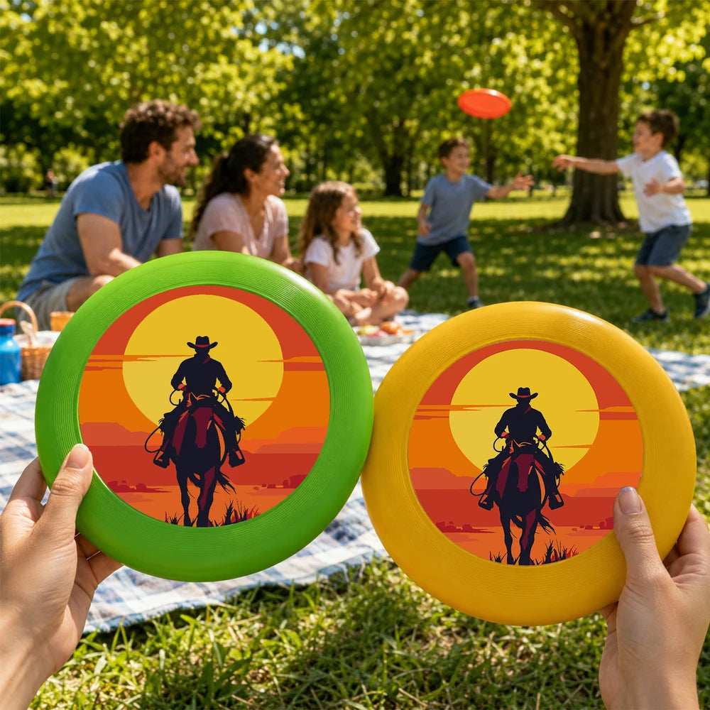 
Paint by Numbers - Frisbee | Cowboy at Sunset