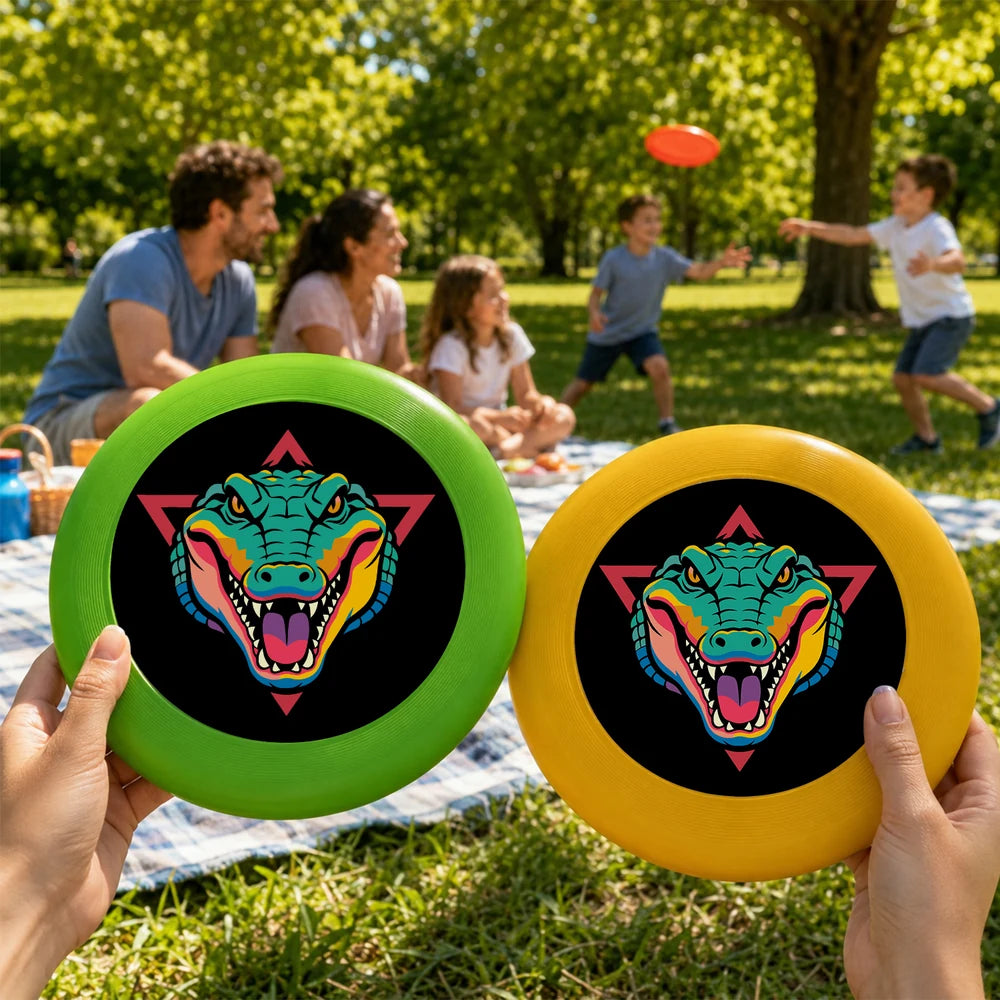 
Paint by Numbers - Frisbee | Crocodile Emblem