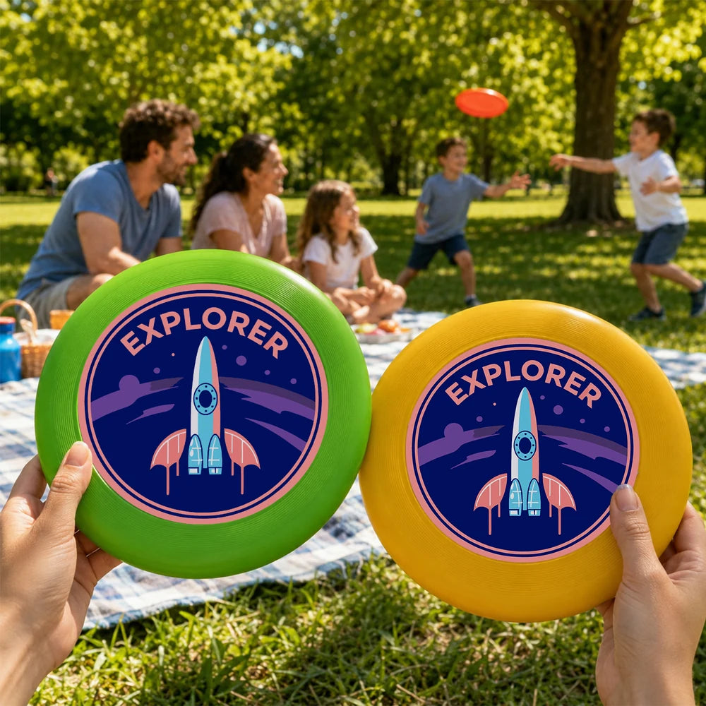 Paint by Numbers - Frisbee | Explorer Rocket Badge