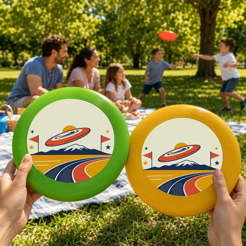 Paint by Numbers - Frisbee | Flying Disc over the Ramp