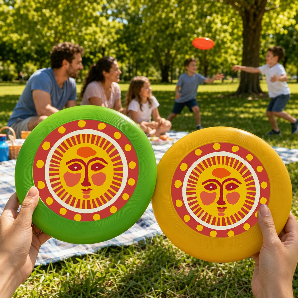 Paint by Numbers - Frisbee | Folk Sun Face