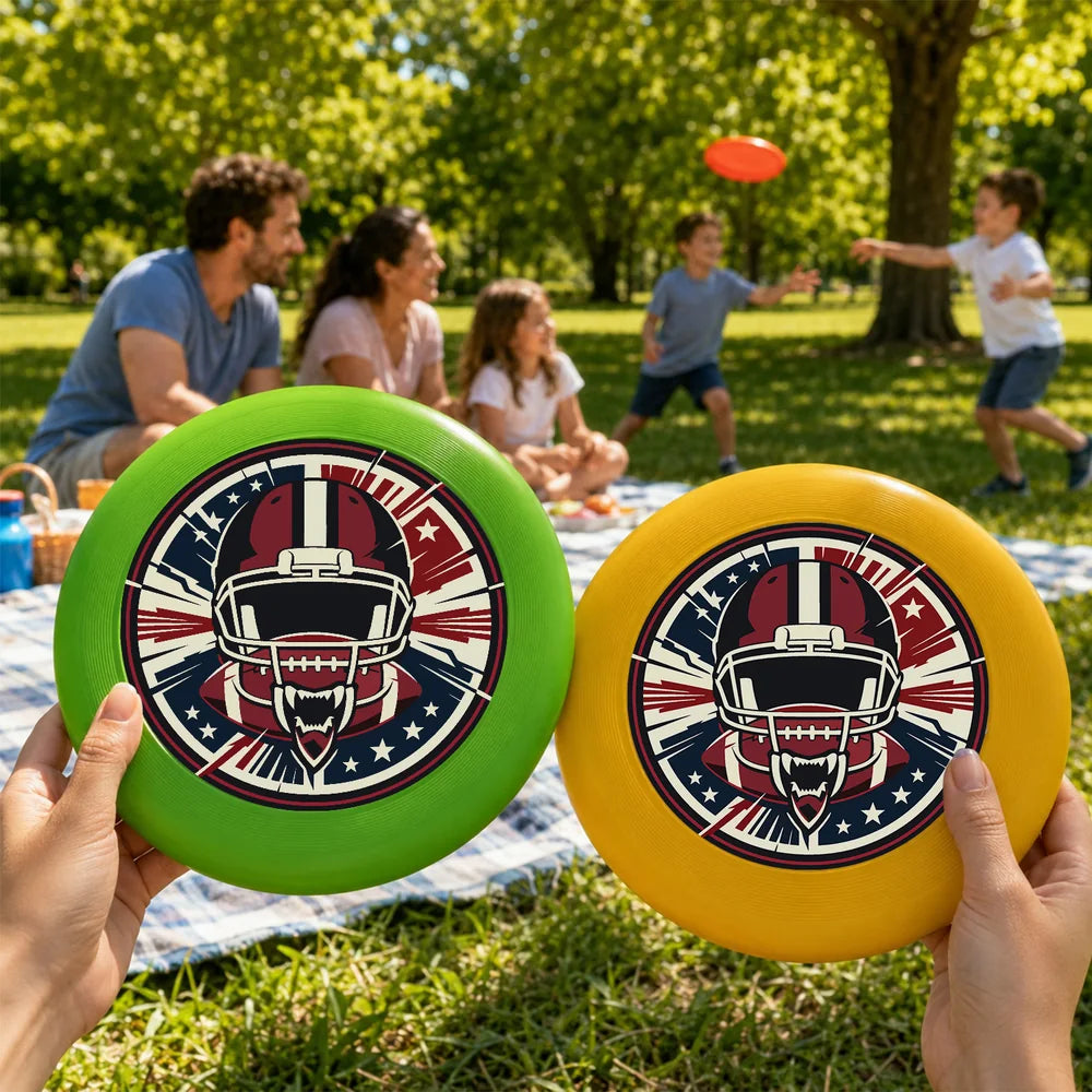 Paint by Numbers - Frisbee | Football Helmet Crest