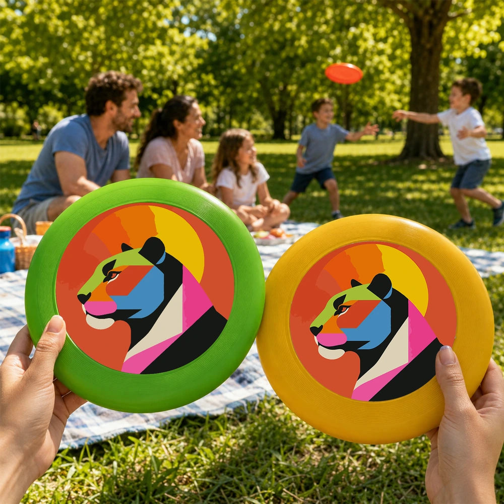
Paint by Numbers - Frisbee | Geometric Panther