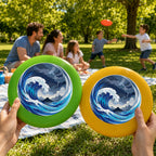 Paint by Numbers - Frisbee | Great Blue Wave