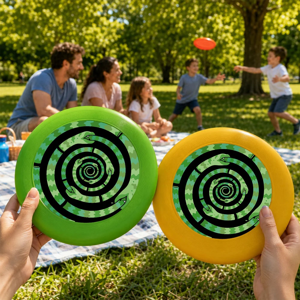 Paint by Numbers - Frisbee | Green Spiral Maze