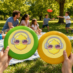 Paint by Numbers - Frisbee | Lemon with Headphones