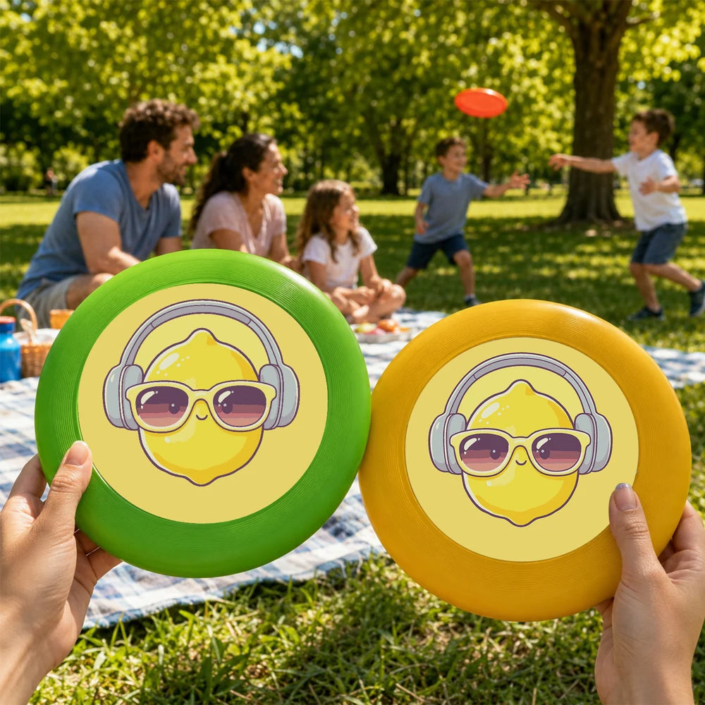 
Paint by Numbers - Frisbee | Lemon with Headphones