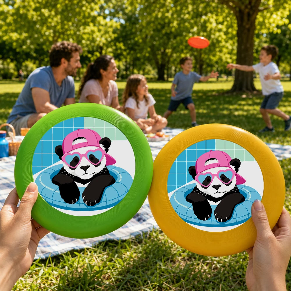 Paint by Numbers - Frisbee | Panda in a Pool Ring