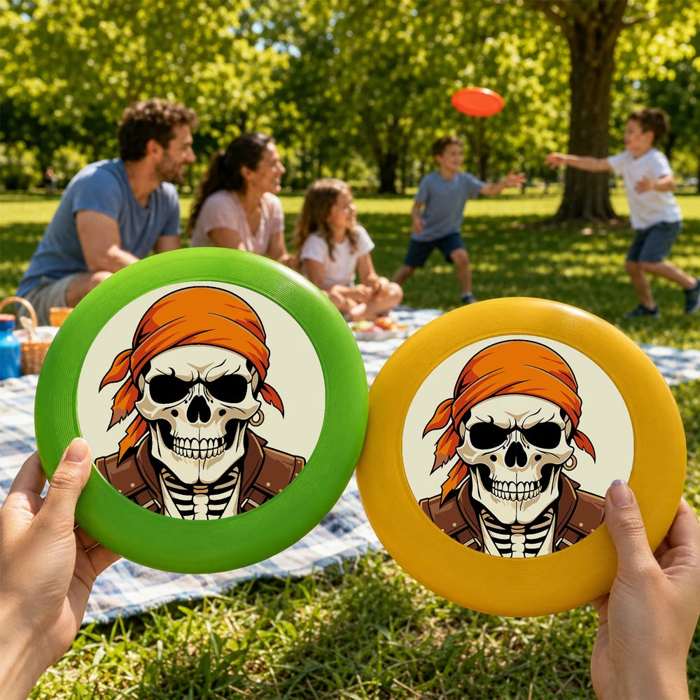 
Paint by Numbers - Frisbee | Pirate Skeleton
