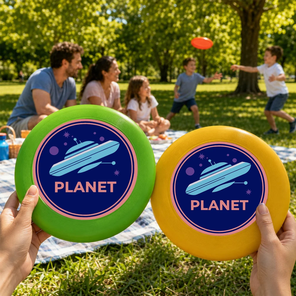 Paint by Numbers - Frisbee | Planet Badge