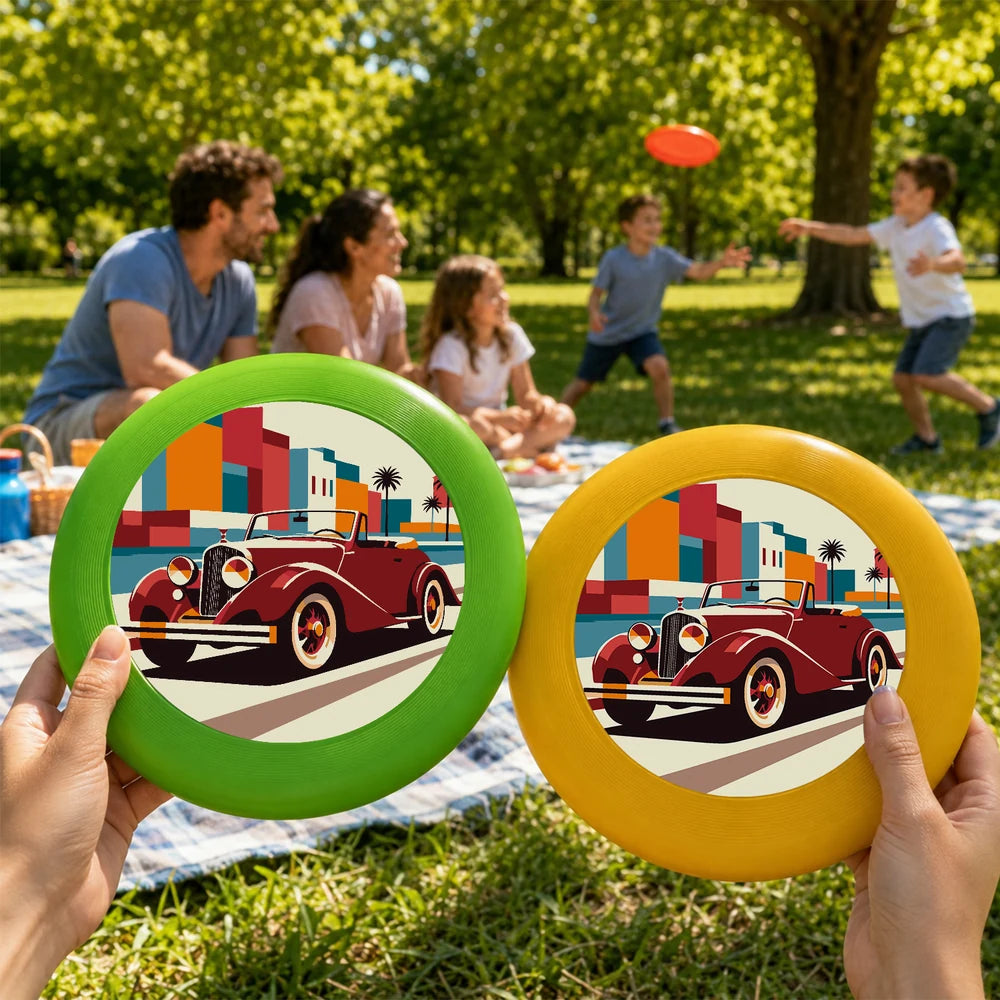 
Paint by Numbers - Frisbee | Red Vintage Car