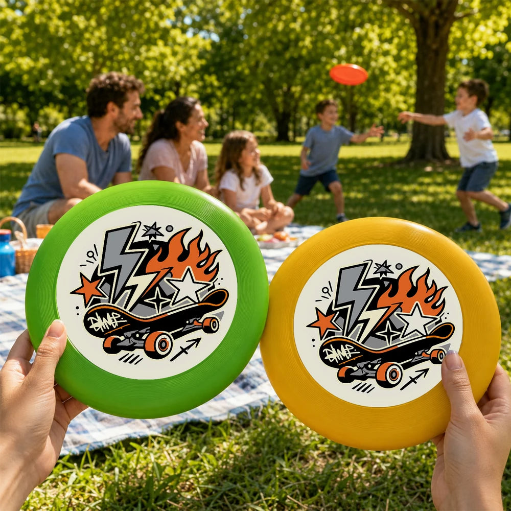
Paint by Numbers - Frisbee | Skateboard Lightning