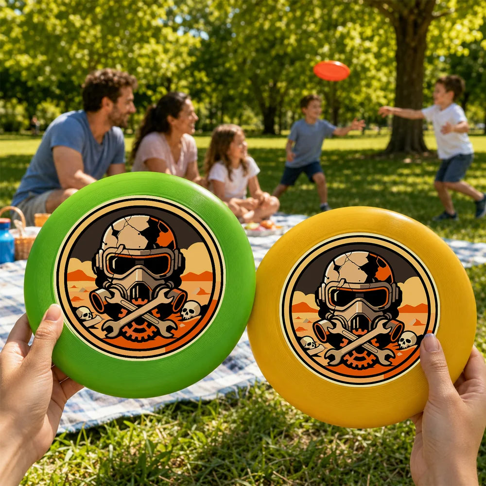 
Paint by Numbers - Frisbee | Skull Pilot Crest
