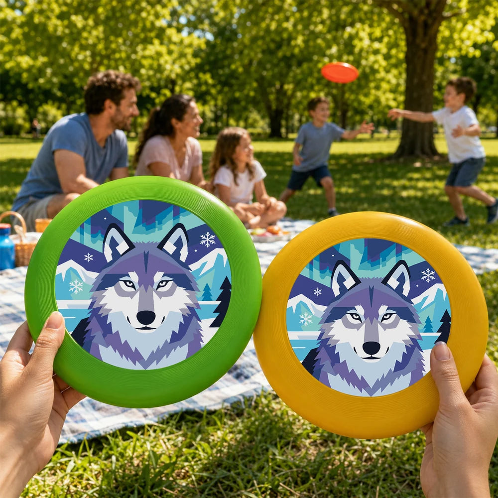 Paint by Numbers - Frisbee | Snow Wolf
