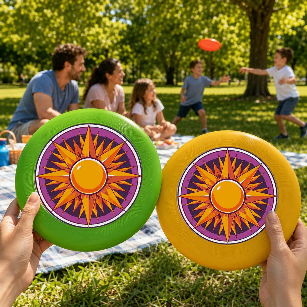 Paint by Numbers - Frisbee | Sun Mandala