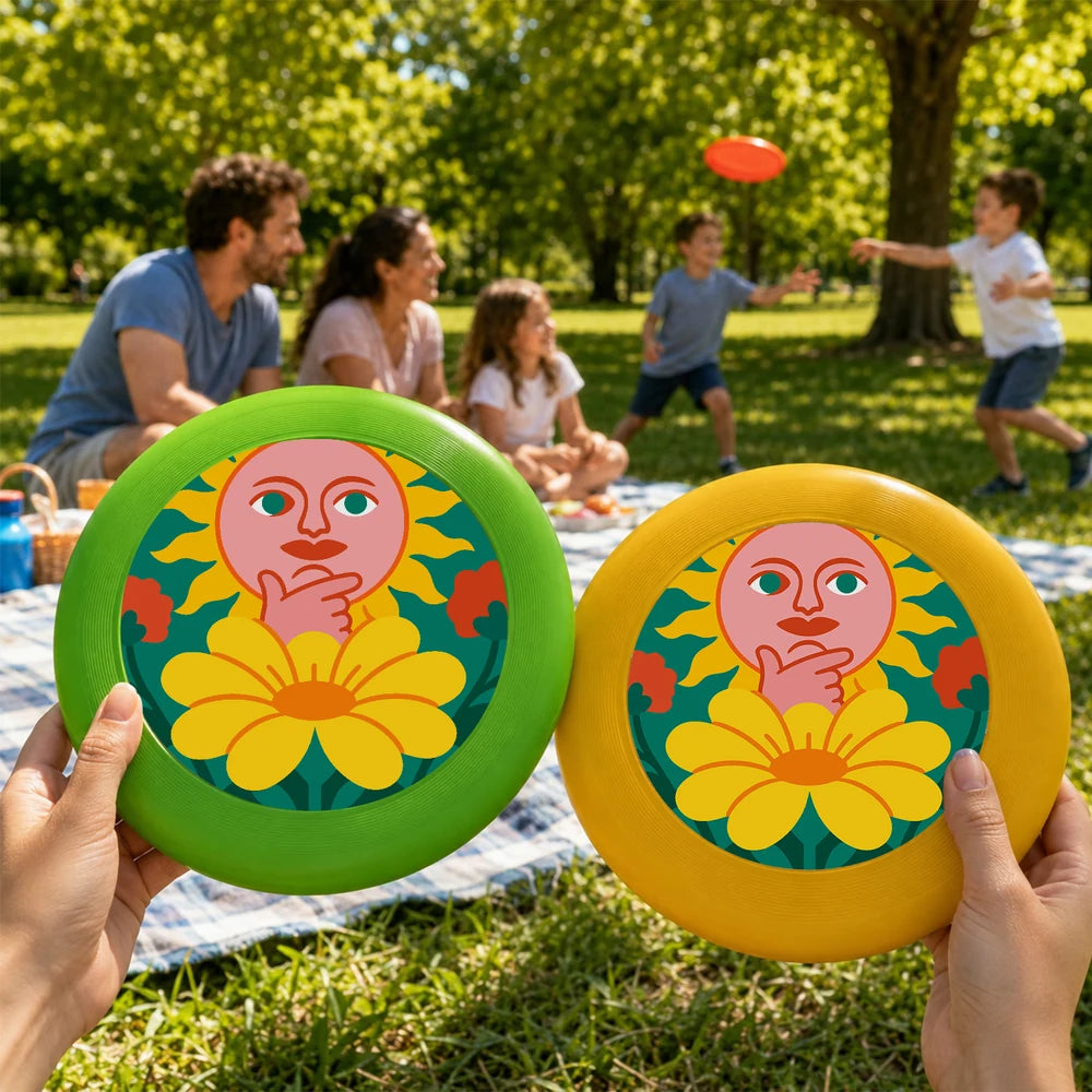 Paint by Numbers - Frisbee | Sun and Moon in Bloom