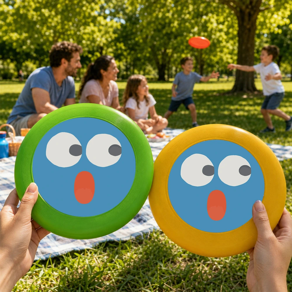 Paint by Numbers - Frisbee | Surprised Blue Face