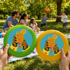 Paint by Numbers - Frisbee | Tiger with a Cocktail