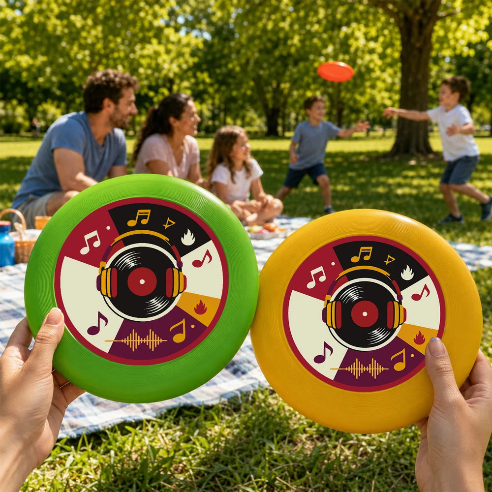 
Paint by Numbers - Frisbee | Vinyl and Music Notes
