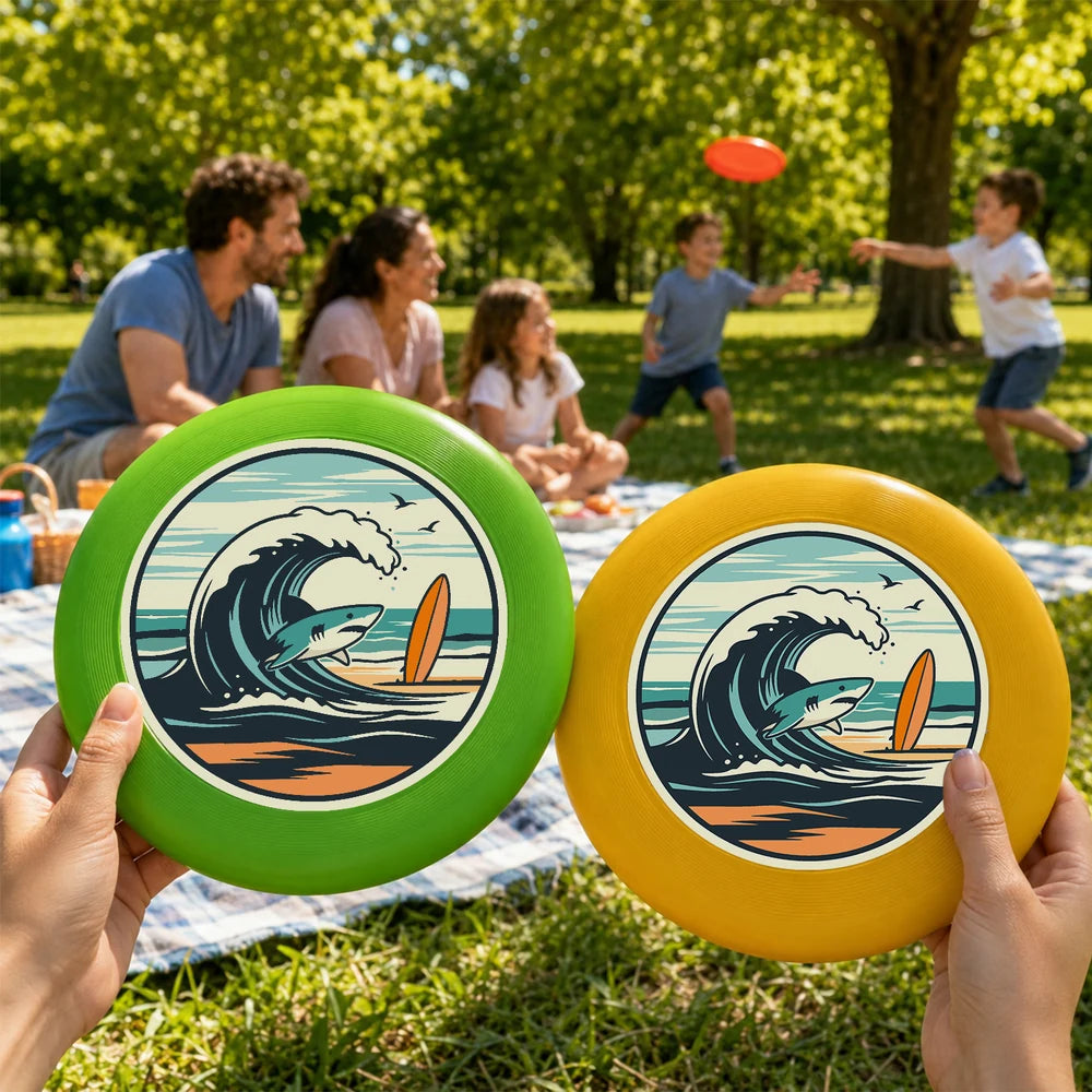 Paint by Numbers - Frisbee | Wave and Surfboard