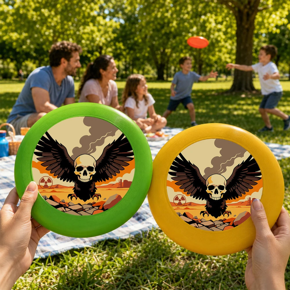 Paint by Numbers - Frisbee | Winged Skull