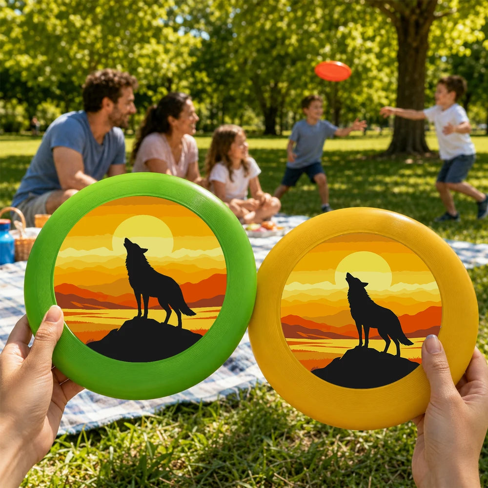 Paint by Numbers - Frisbee | Wolf at Sunset