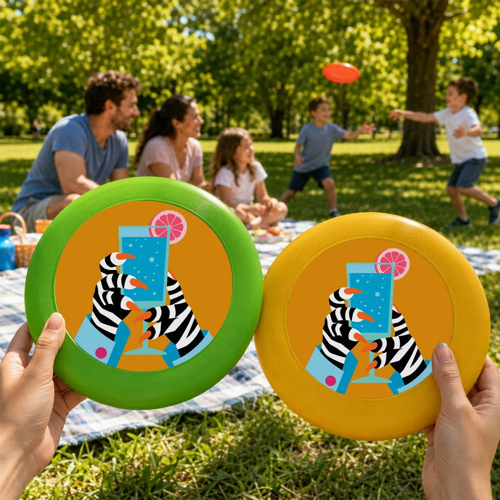 
Paint by Numbers - Frisbee | Zebra with a Cocktail