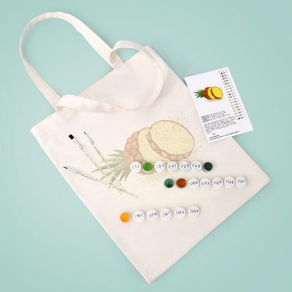 Paint by Numbers - DIY Totebag | Pineapple Twist