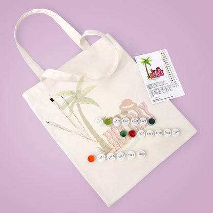 Paint by Numbers – DIY Totebag | Holiday Vibes