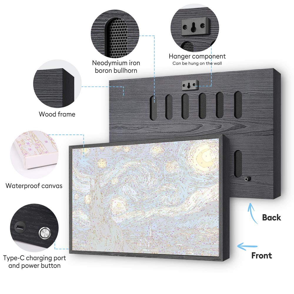 
Paint by Numbers with Bluetooth Speaker – Create Art That Looks & Sounds Incredible
