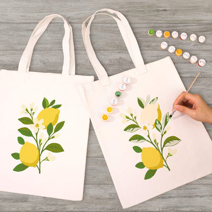 Paint by Numbers – DIY Bag | Lemon Zest