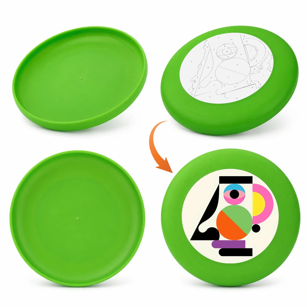 
Paint by Numbers - Frisbee | Abstract Beach Shapes