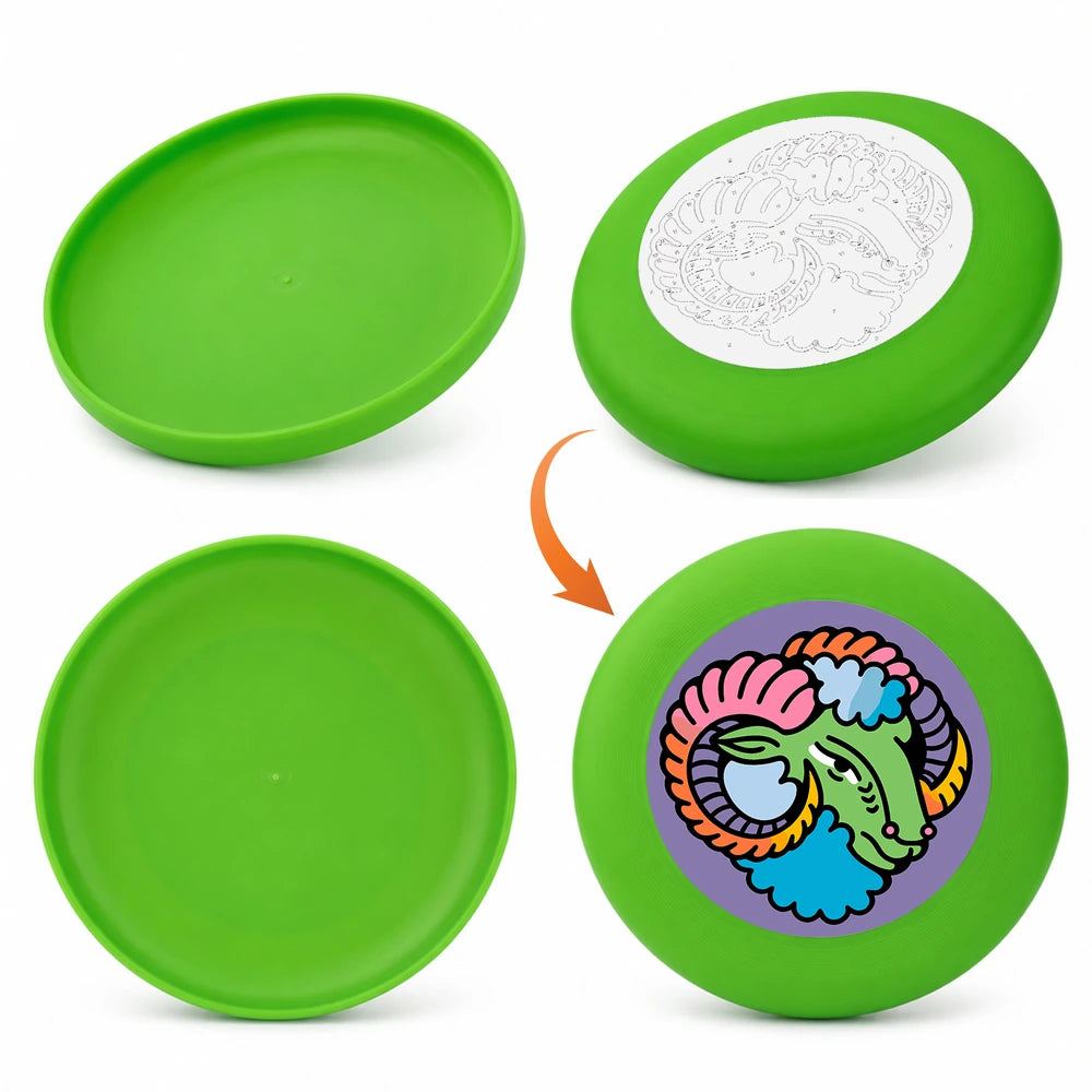 
Paint by Numbers - Frisbee | Aries Ram Sign